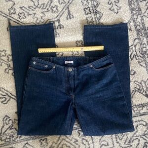 Max & Co dark denim jeans-Dark Wash Women's Jeans.